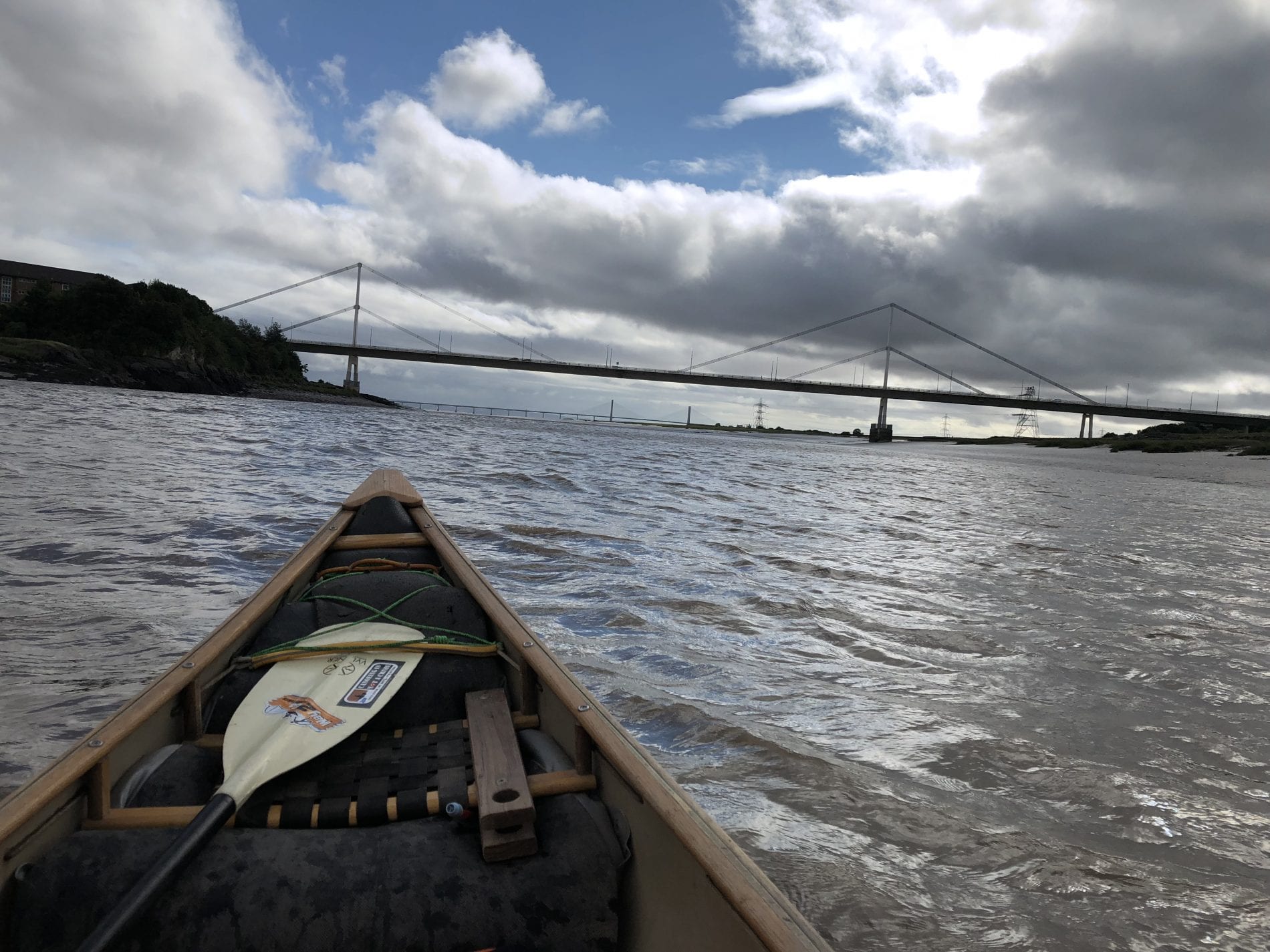Servern Bridge by Canoe on Gilpin 2020 Tour - Way2goAdventures